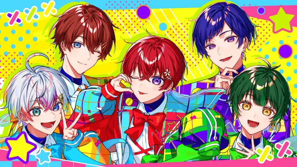 すたぽらメンバーイラスト