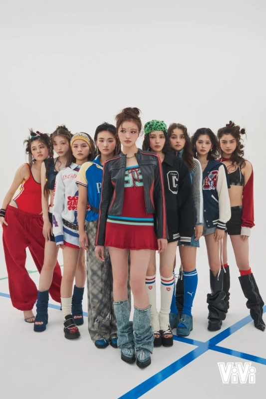 ViViモデル全員集合カット