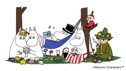 ムーミンキャラクター集合