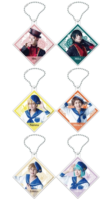 アクリルキーホルダー(全6種)