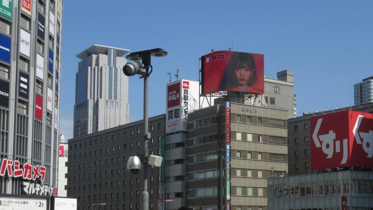 渋谷の街頭ビジョン