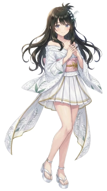 天音 瑠奈 和装イラスト