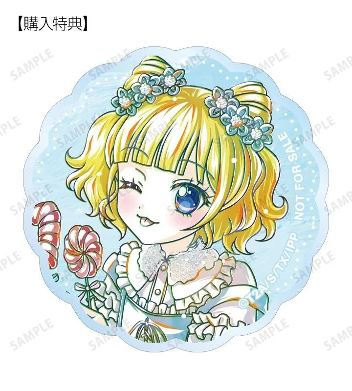 予約購入特典 描き下ろし 南みれぃ 花まつりver. Ani-Art アクリルステッカー