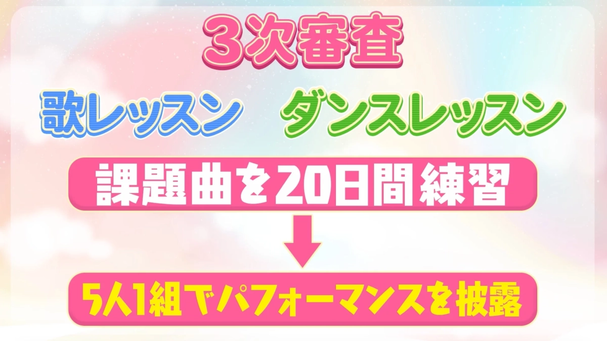 3次審査のプロセス