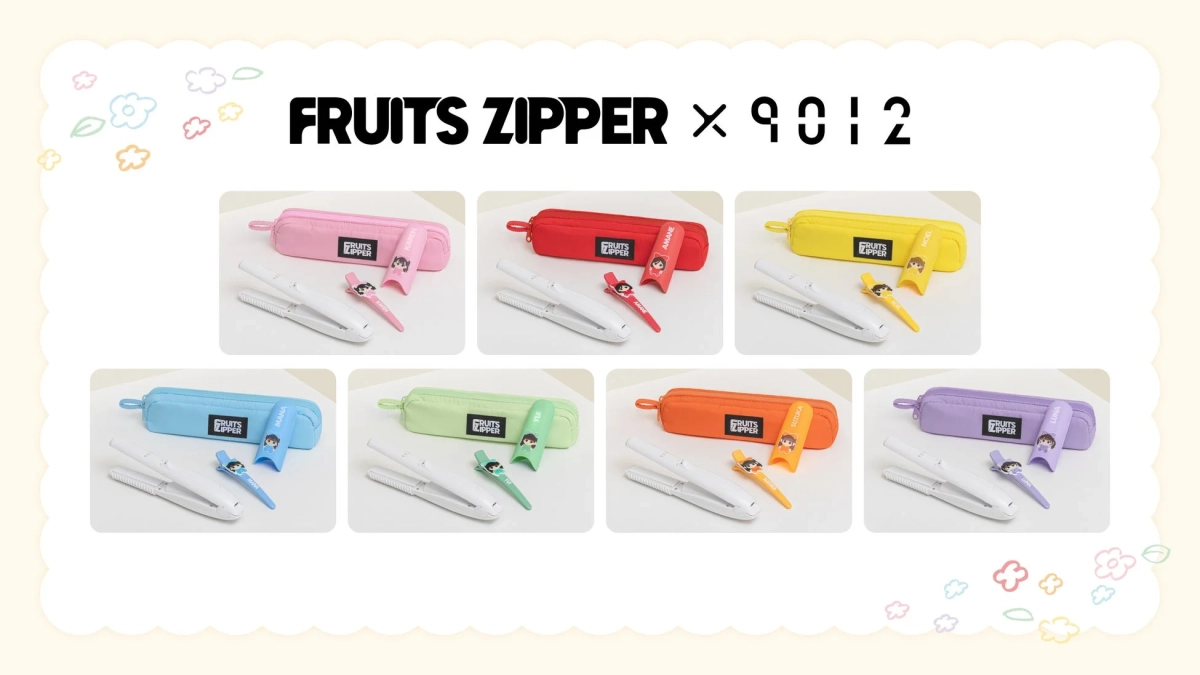 FRUITS ZIPPERと9012の全コラボセット