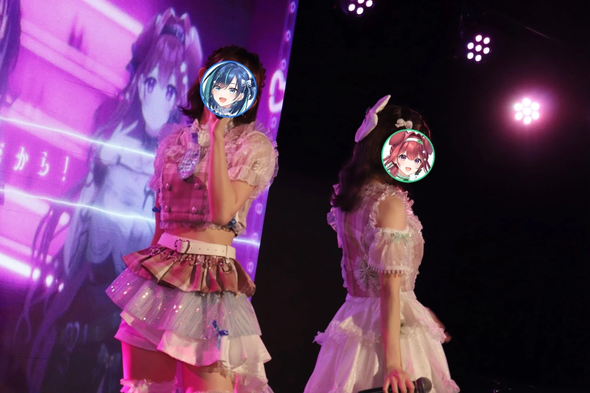 ライブステージでのパフォーマンス