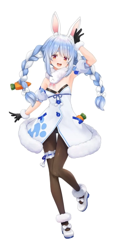 兎田ぺこら全身イラスト