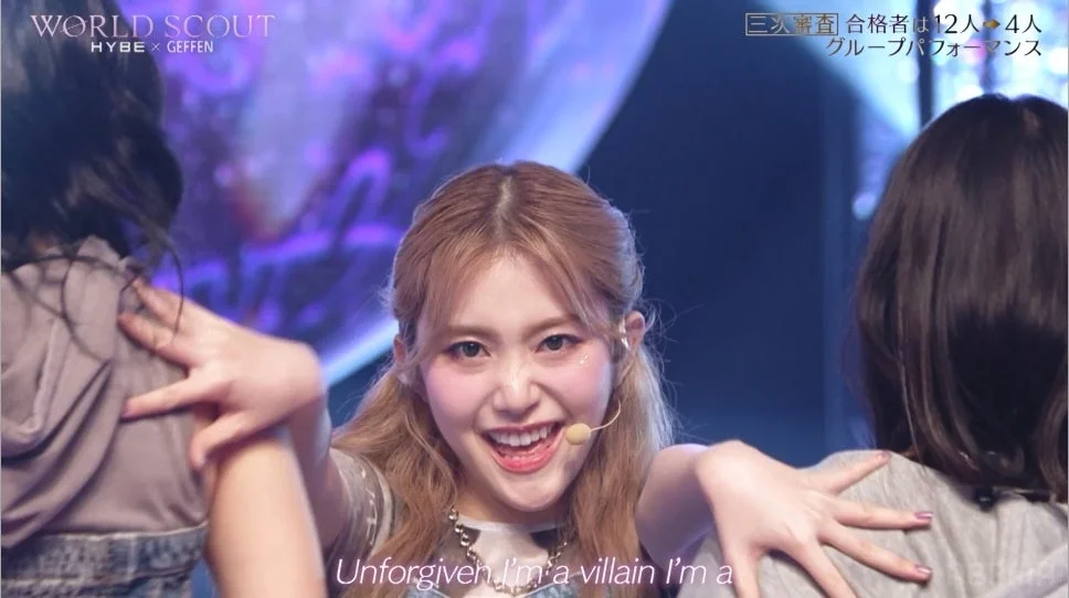 パフォーマンス中のメンバー