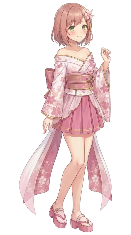 花村 陽和 和装イラスト