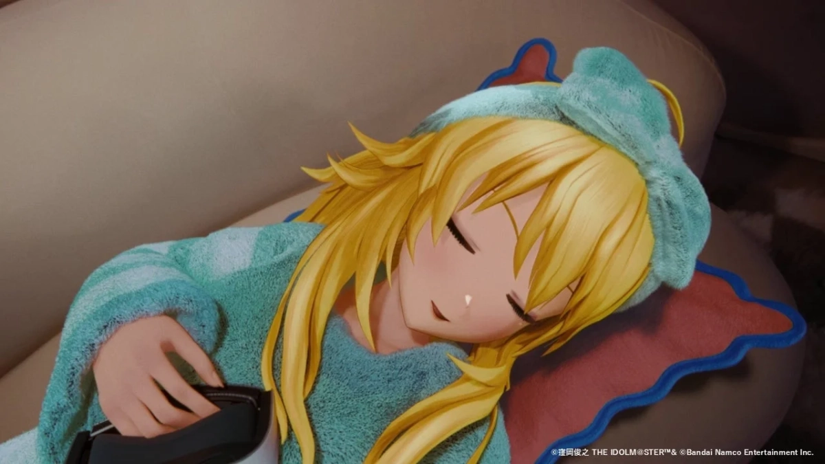 眠っている星井美希