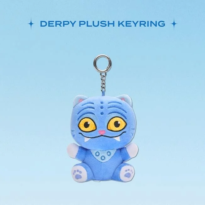 DERPY PLUSH KEYRING