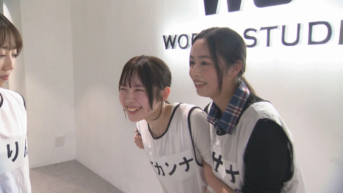 笑顔の候補生たち