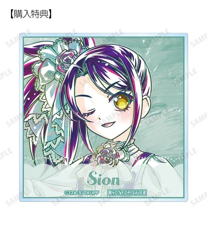 予約購入特典 描き下ろし 東堂シオン 花まつりver. Ani-Art アクリルコースター