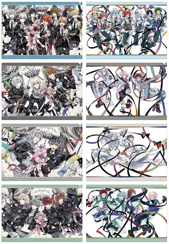 10周年記念ビジュアルのクリアファイルとミニガーランドコレクション