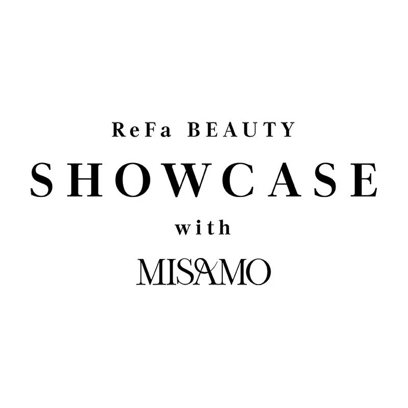 ReFa BEAUTY SHOWCASE with MISAMOロゴ