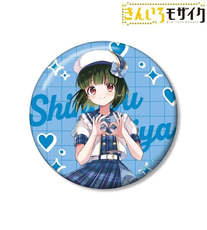 原悠衣先生 描き下ろし 大宮忍 アイドル風衣装ver. 100mm缶バッジ