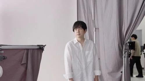 撮影中の二宮さん