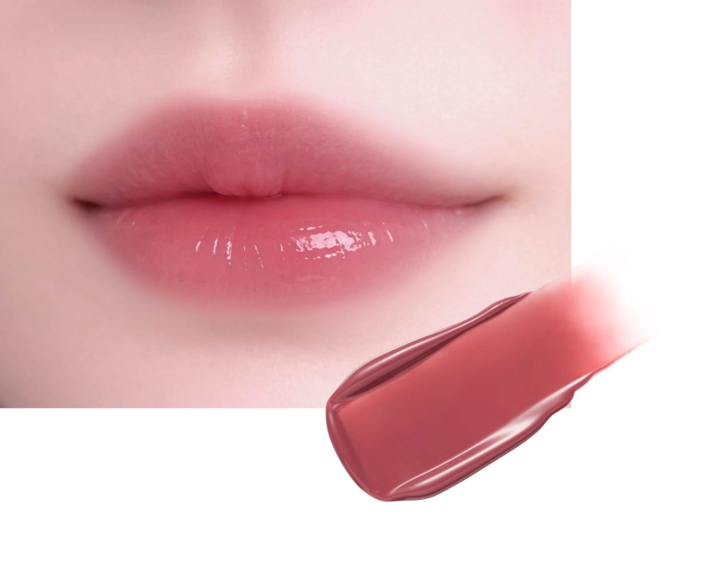 03 モーブウィッシュ 唇とスウォッチ