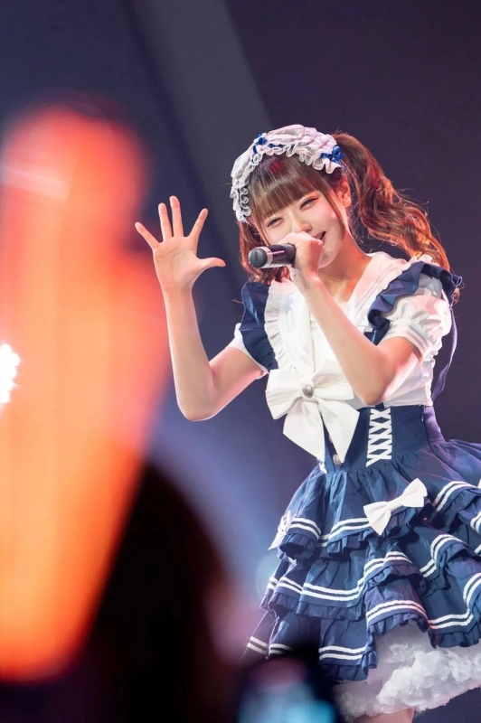 彩星まつり ソロ歌唱の様子