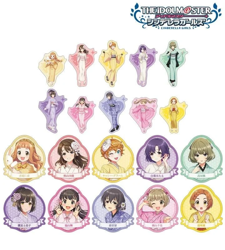 描き下ろし レース着物ver. トレーディングダイカットステッカー