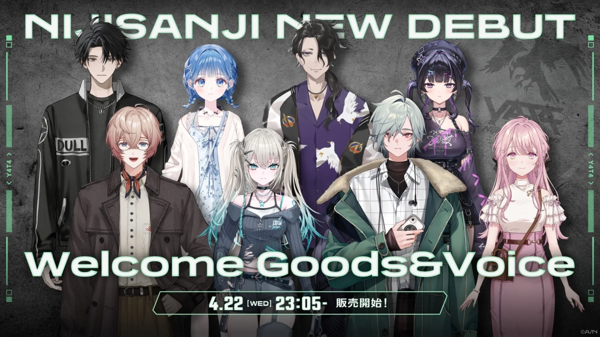 デビュー記念グッズ・ボイス販売