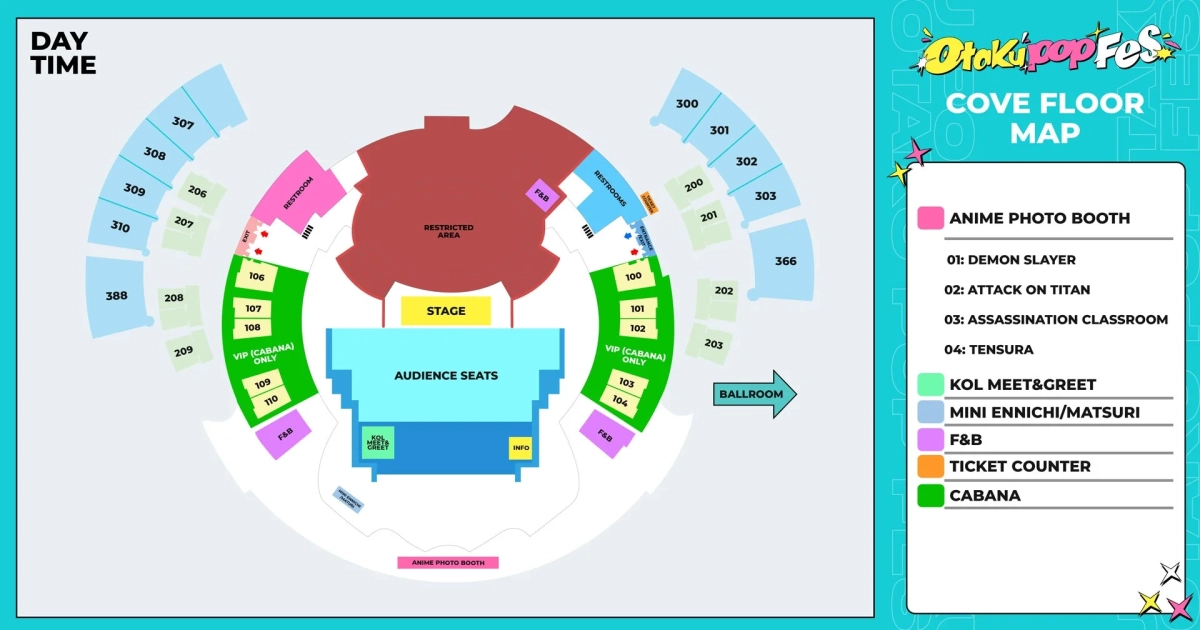 COVE MANILA MAP (DAY TIME)