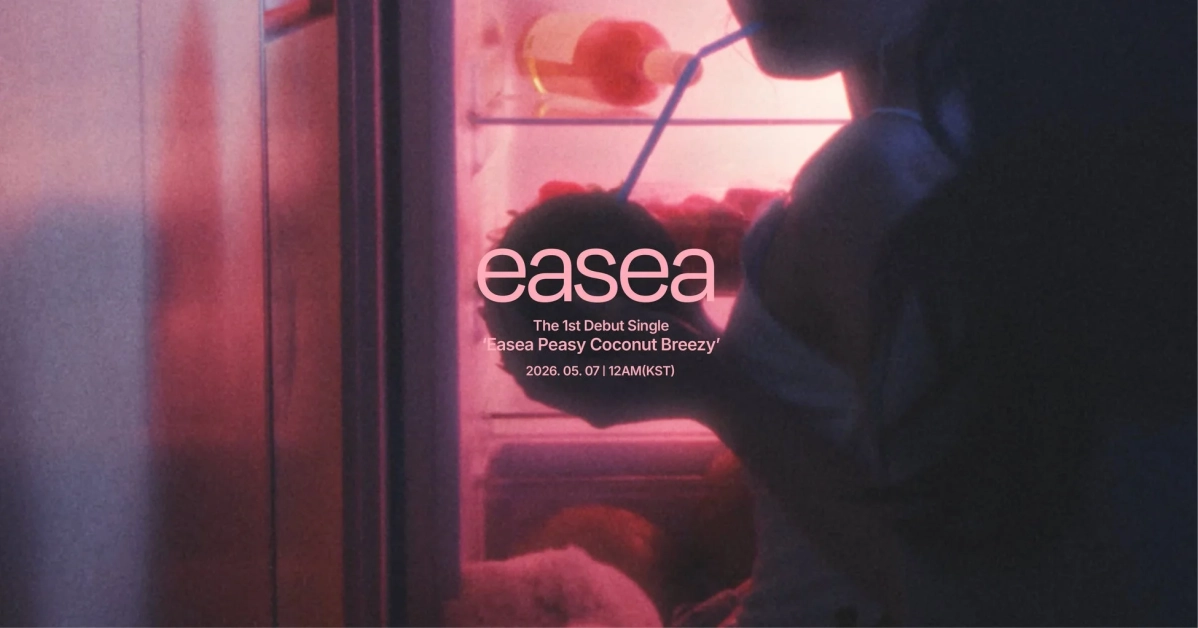 Easeaのデビューシングル告知画像