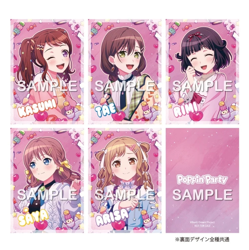 Poppin'Party オリジナルキャラクターカード