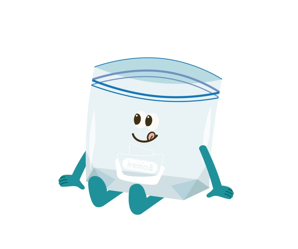 イレモ フリーザーバッグ キャラクター