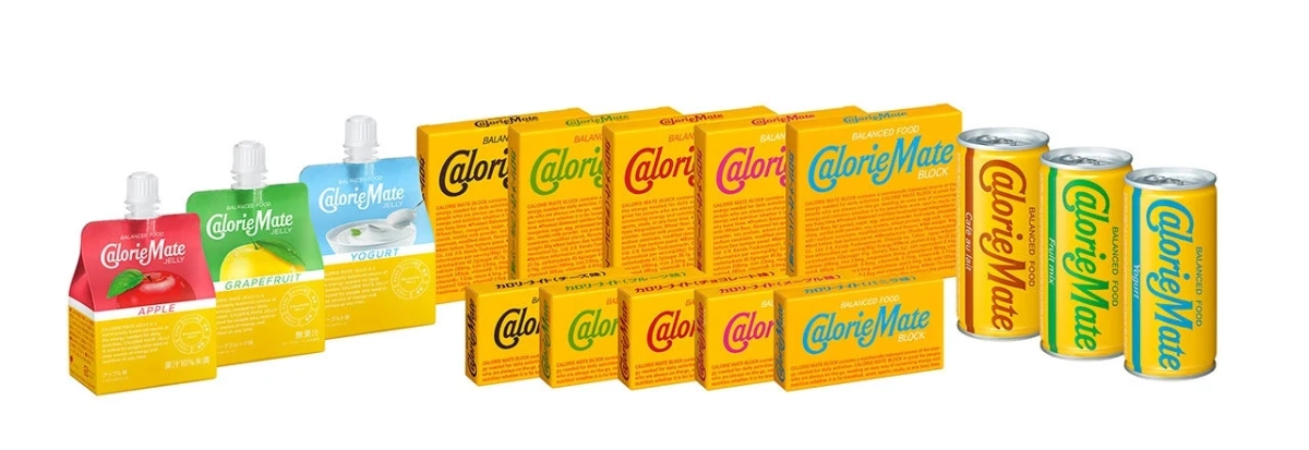 カロリーメイト製品ラインアップ