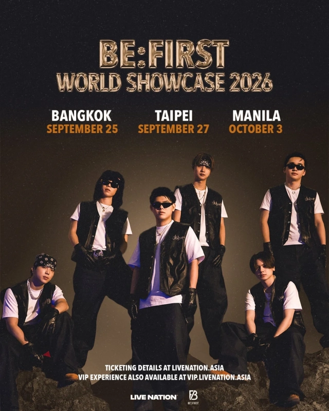 BE:FIRST ワールドショーケース 2026 アジア公演