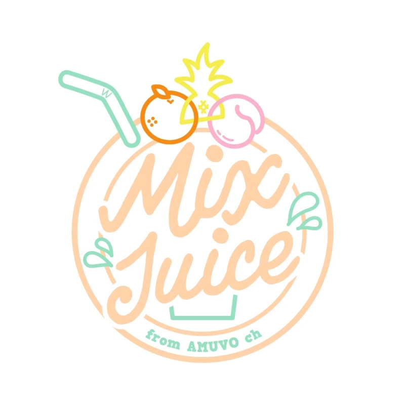 MIX JUICE from アミュボch ロゴ