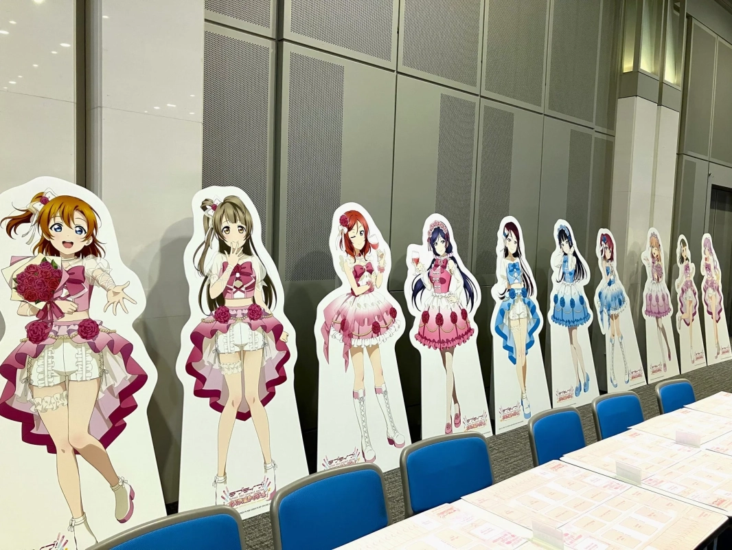 ラブライブ!スクールアイドルフェスティバル ALL STARSのキャラクター等身大パネル