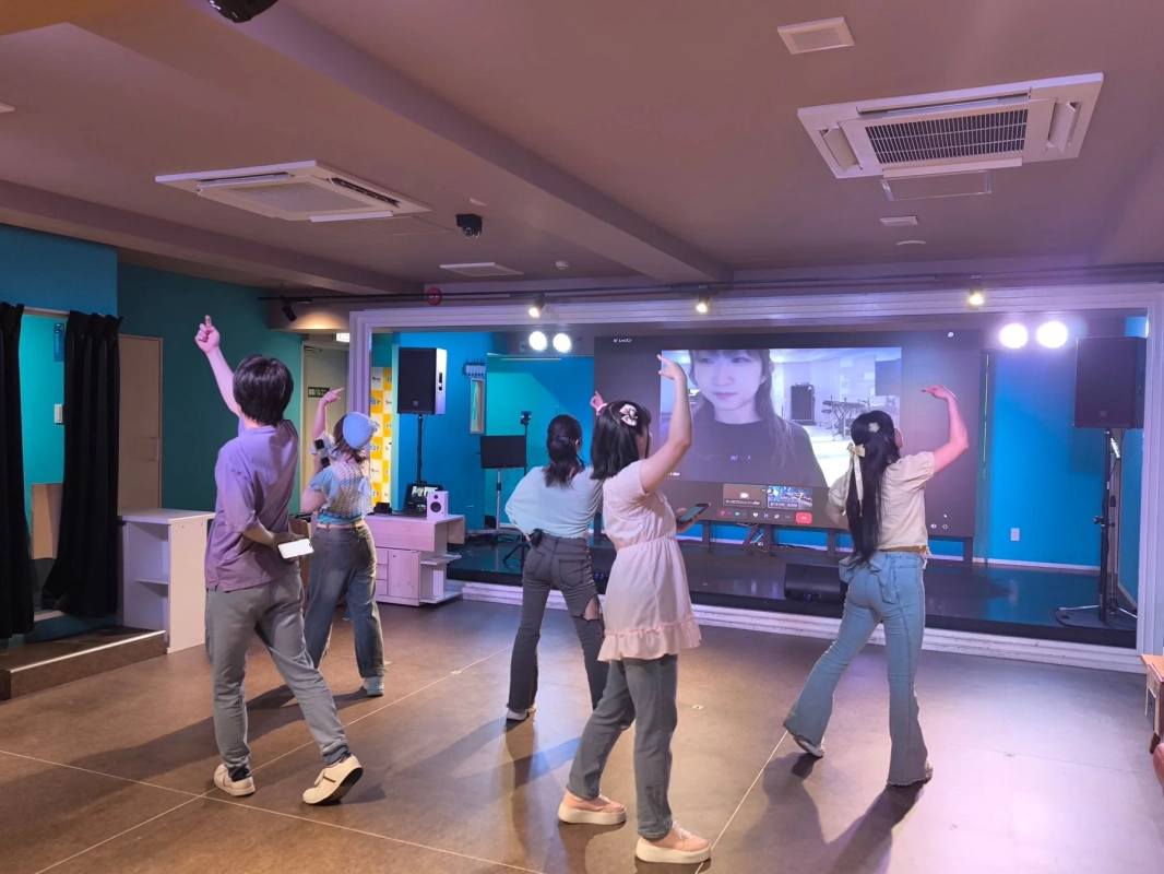 ダンスレッスンの様子