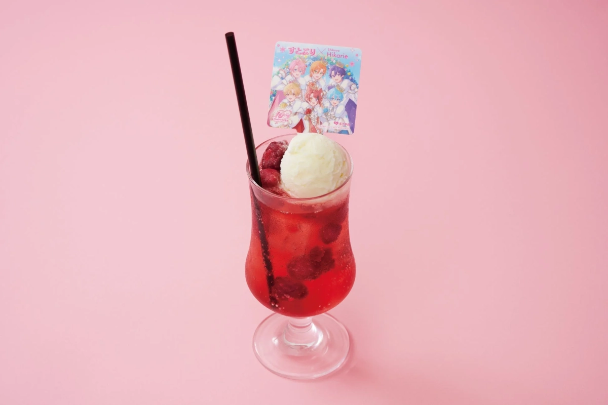コラボメニュー例（クリームソーダ）