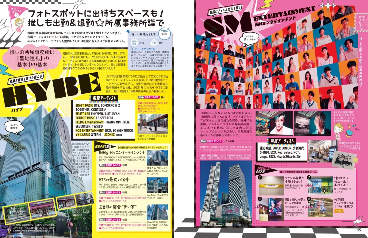 所属事務所巡り