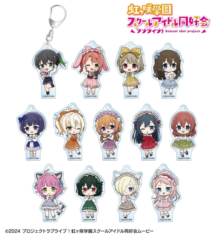 トレーディング ちびキャラ 音符ロリータver. アクリルキーホルダー