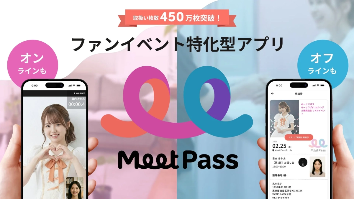 Meet Passアプリ画面