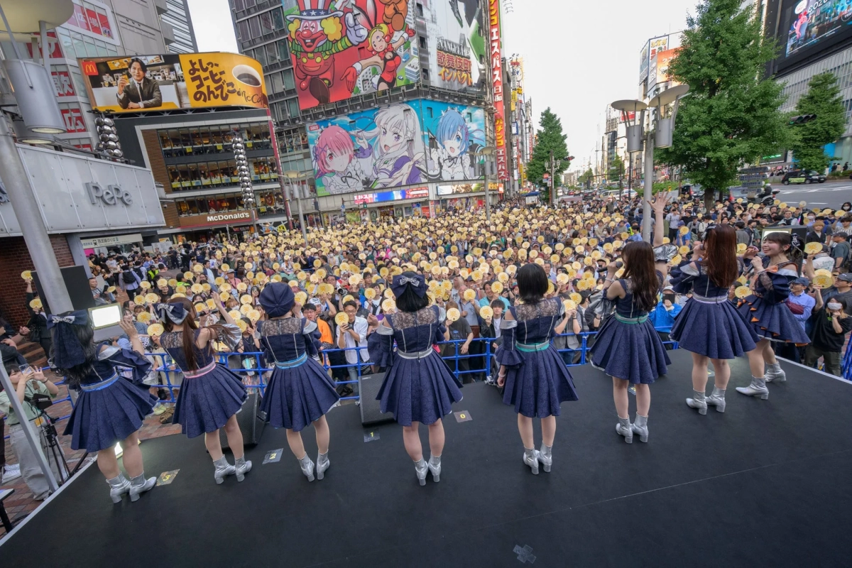 ファンと一体となったライブ会場