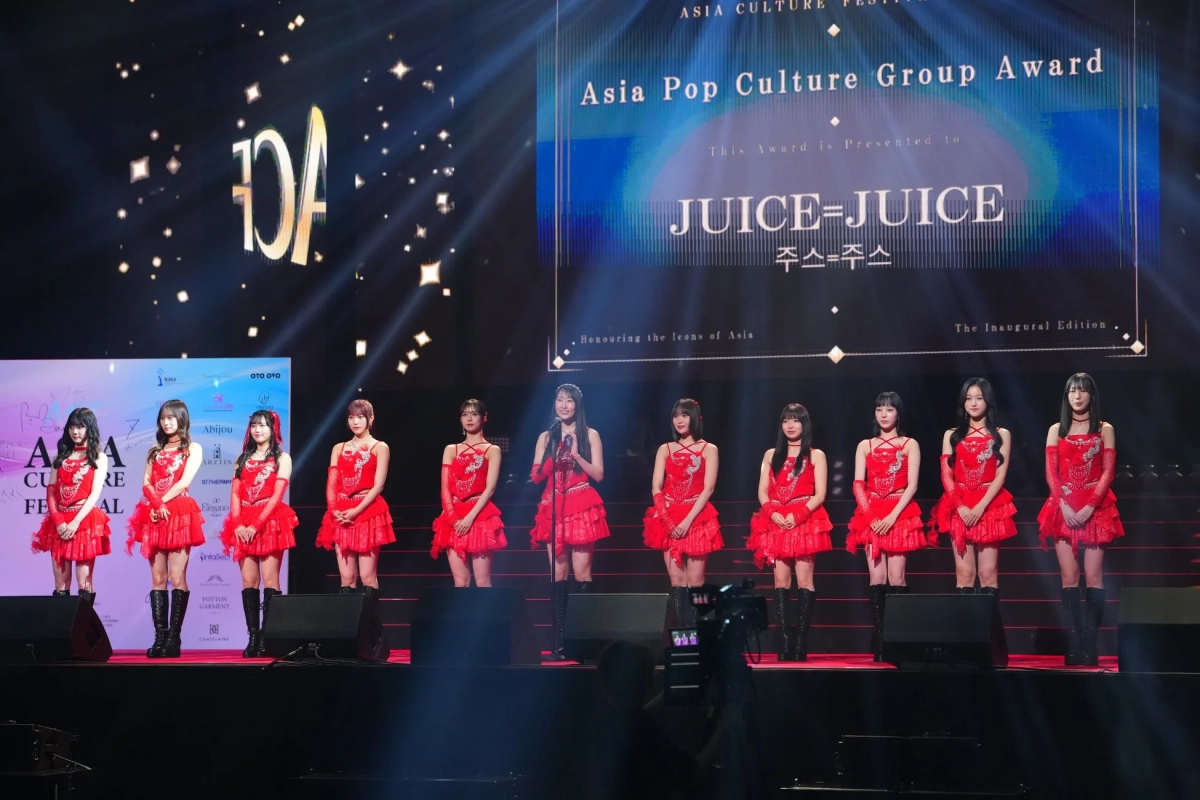 アイドルグループJuice=Juiceが「Asia Pop Culture Group Award」を受賞