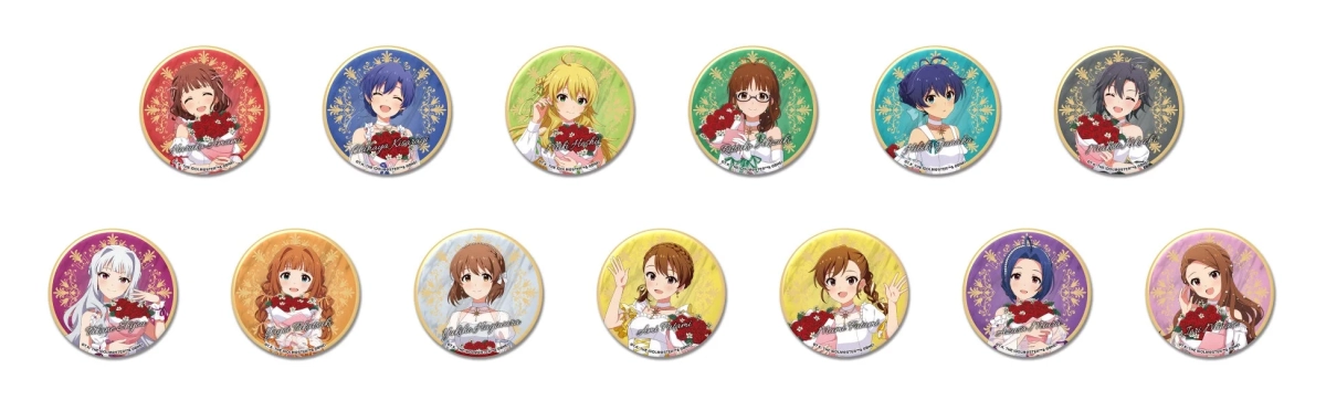 アイドルマスター 缶バッジ アルバス・アストロラーベver.