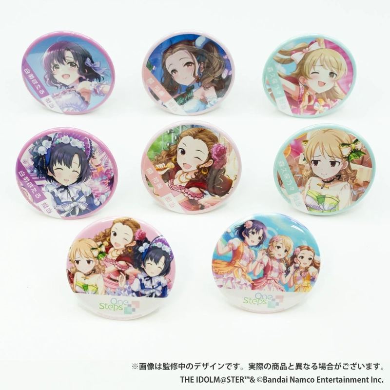 アイドル缶バッジ