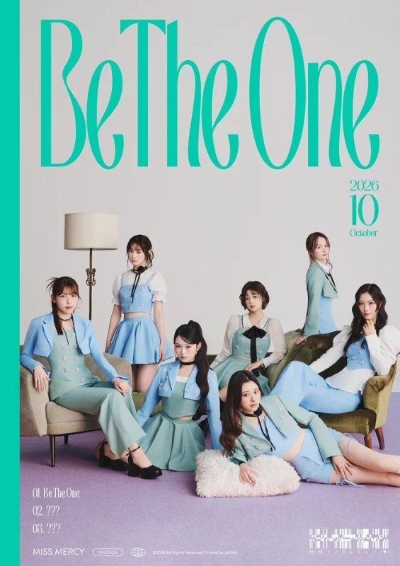 MISS MERCYメジャー1stシングル「Be The One」初回限定盤ジャケット