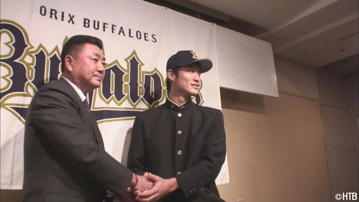 オリックス・バファローズ入団時の吉田雄人さん