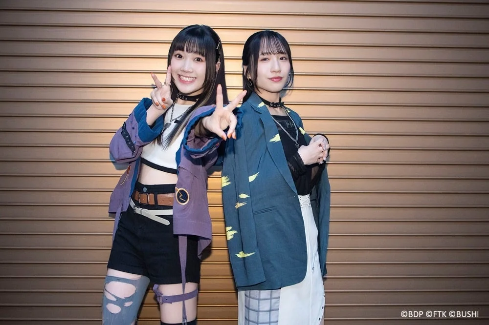 一家Dumb Rock! ギター&ボーカル 須賀蕾叶役 橘めい、馬橋心玖役 涼泉桜花