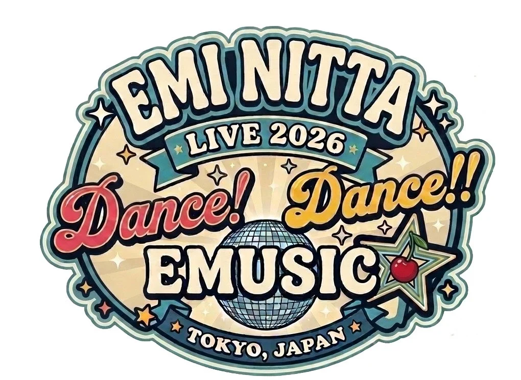 EMI NITTA LIVE 2026 Dance! Dance!! EMUSICロゴ