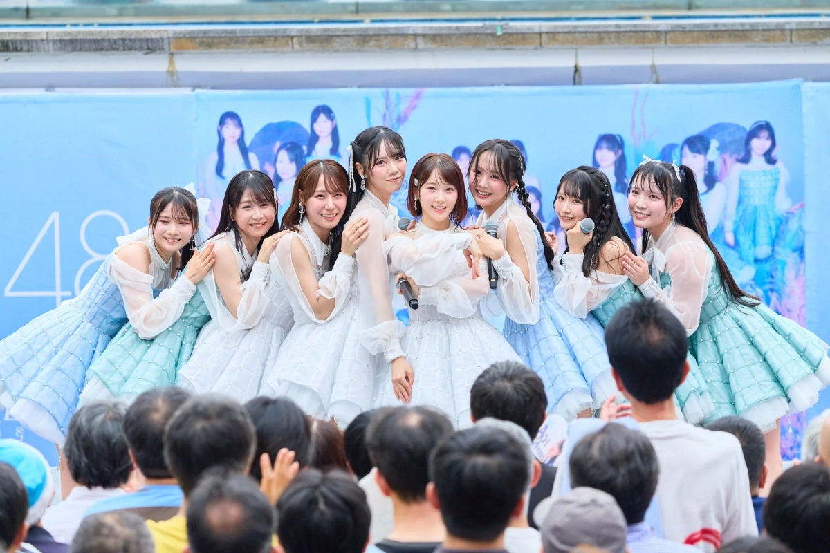 STU48のステージパフォーマンス